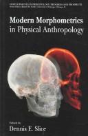 Cover of: Modern Morphometrics In Physical Anthropology (Developments in Primatology)