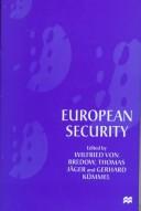 Cover of: European security