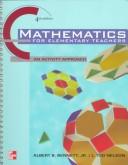 Cover of: Mathematics for Elementary Teachers  by Albert B. Bennett, L. Ted Nelson