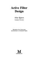 Cover of: Active filter design