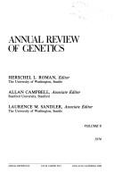 Cover of: Annual Review of Genetics by Herschel L. Roman