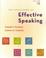 Cover of: The Challenge of Effective Speaking