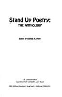 Cover of: Stand up poetry: the anthology