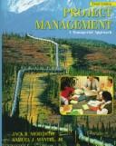 Cover of: Project Management by Jack R. Meredith, Samuel J. Mantel