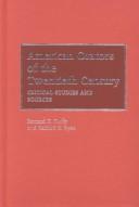 Cover of: American orators of the twentieth century: critical studies and sources