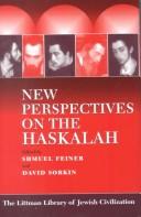 Cover of: New Perspectives on the Haskalah by 