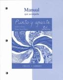 Cover of: Manual que acompaña Punto y aparte: Spanish in review, moving towards fluency, 3rd. ed.