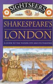 Cover of: Shakespeare's London (Sightseers) by 