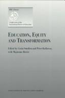 Education, equity and transformation cover