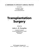 Cover of: Transplantation Surgery by John Forsythe