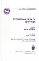 Cover of: Reforming Health Sectors
