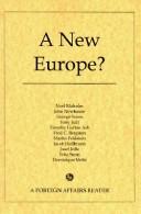 Cover of: A New Europe (Foreign Affairs Readers)