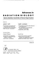 Relative radiation sensitivities of human organ systems by Kurt I. Altman, John T. Lett