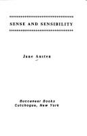 Cover of: Sense and Sensibility by Jane Austen, Jane Austen