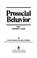 Cover of: Prosocial Behavior (The Review of Personality and Social Psychology)