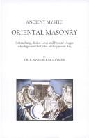 Cover of: Ancient Mystic Oriental Masonry.