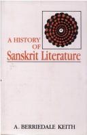 Cover of: A history of Sanskrit lLiterature