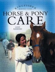 Cover of: Horse & pony care