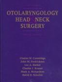Cover of: Otolaryngology - Head and Neck Surgery by John M., M.D. Fredrickson, Lee A. Harker, Charles J. Krause, Mark Richardson, David E. Schuller