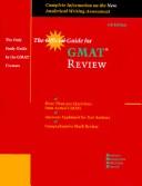 The Official Guide for GMAT Review by Educational Testing Service.