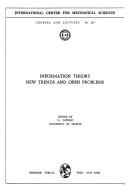 Cover of: Information Theory. New Trends and Open Problems