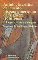 Cover of: Antologia critica del cuento hispanoamericano del siglo xx, 1920-1980