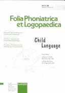 Cover of: Child Language (Folia Phoniatrica Et Logopaedica Ser. 5)