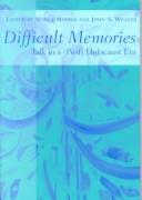 Cover of: Difficult Memories | 