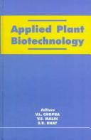 Cover of: Applied Plant Biotechnology