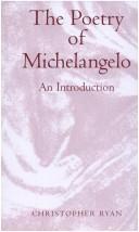 Cover of: Poetry of Michelangelo