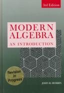 Cover of: Modern Algebra by John R. Durbin, John R. Durbin