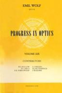 Cover of: Progress in optics.
