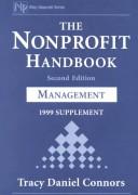Cover of: The Nonprofit Handbook: Management : 1999 Supplement (Nonprofit Law, Finance & Management)