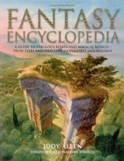 Cover of: Fantasy Encyclopedia by Judy Allen, Richard Hook