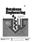 Cover of: Database Engineering