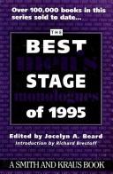 Cover of: The Best Men's Stage Monologues of 1995 (Best Men's Stage Monologues)