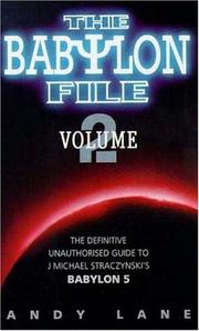 Cover of: Babylon File (Vol 2) | Andy Lane