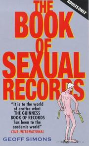 Cover of: The Book of Sexual Records