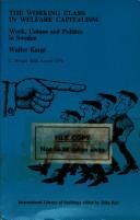 Cover of: Working Class in Welfare Capitalism (International Library of Society) by Walter Korpi