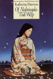 Cover of: Of Nightingales That Weep by Katherine Paterson