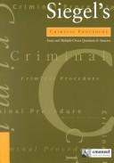 Cover of: Siegel's Criminal Procedure by Brian N. Siegel, Lazar Emanuel