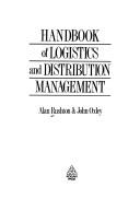 Cover of: A Handbook of Logistics and Distribution Management