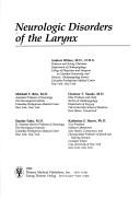 Cover of: Neurologic Disorders of the Larynx