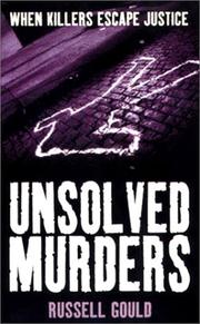 Cover of: Unsolved Murders by Russell Gould, Russell Gould