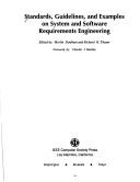 Cover of: Standards, guidelines, and examples on system and software requirements engineering