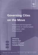 Cover of: The Changing Institutional Landscape of Planning (Urban and Regional Planning and Development)