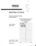 Marketing a country by Louis T. Wells, Alvin G. Wint