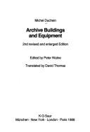 Cover of: Archive buildings and equipment