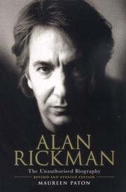 Cover of: Alan Rickman by Maureen Paton