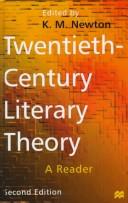 Cover of: Twentieth Century Literary Theory: A Reader